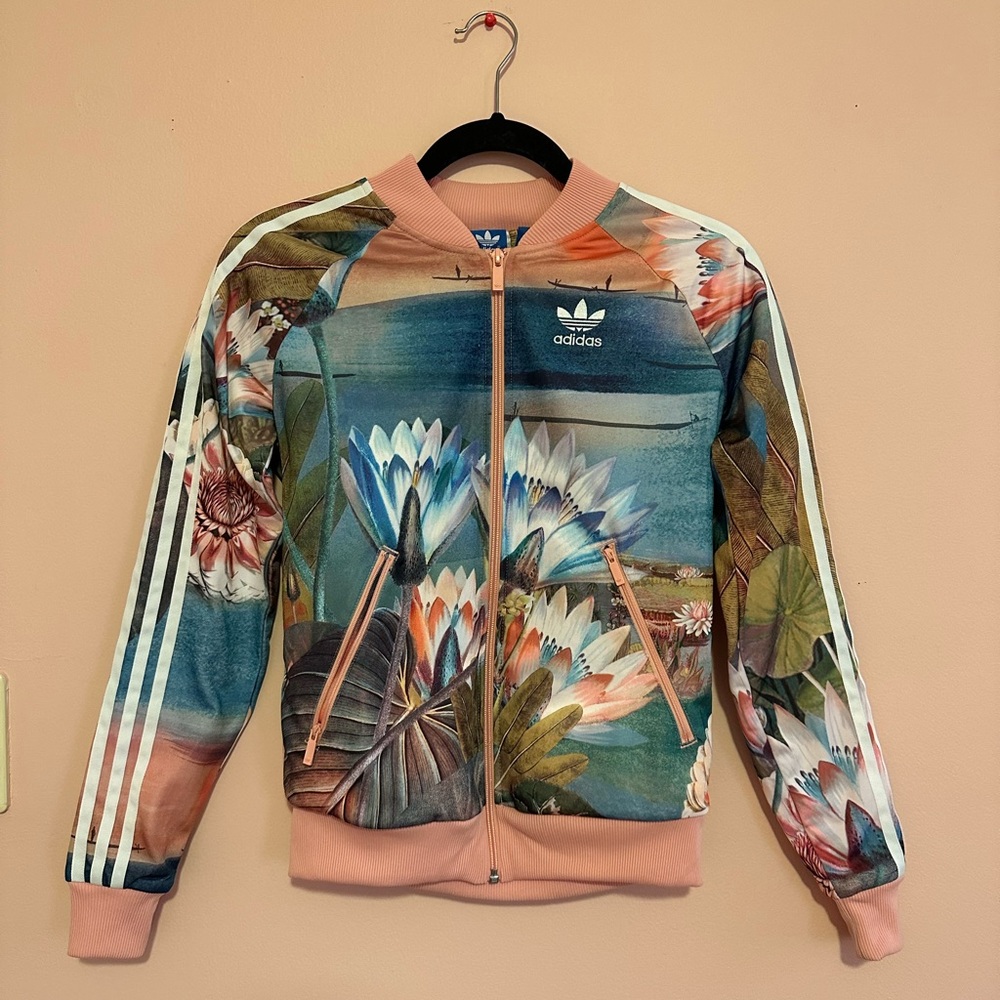 Adidas Floral Training Jacket
